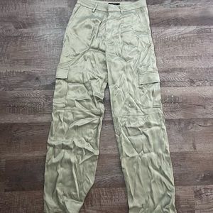 Asos Pull Bear Satin Jogger Trousers nwt